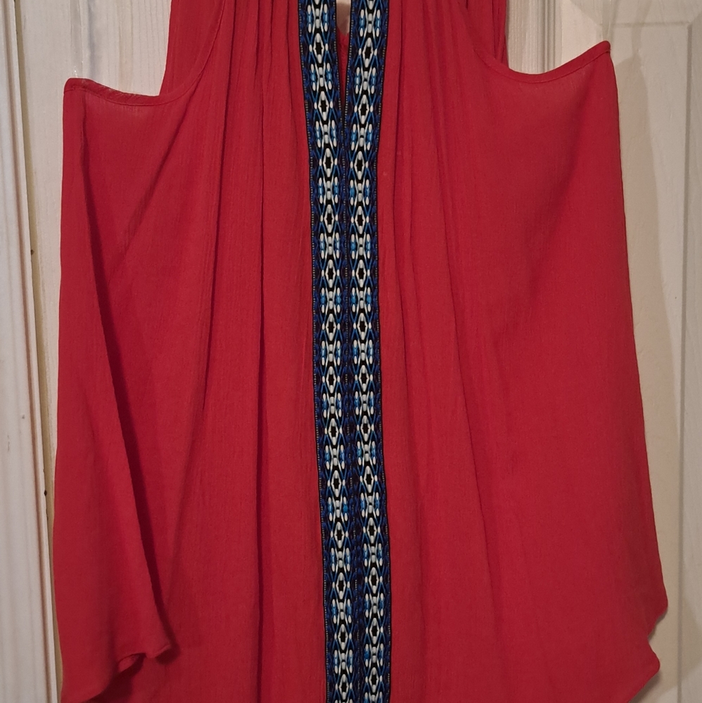 Halter top. Red bay to bay women's small
